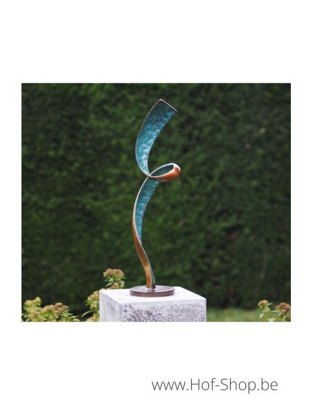 Moderne sculptuur 'Helix' - bronzen beeld (AN1546BR-HP)