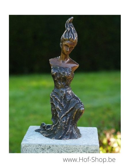 Femme moderne - statue en bronze (AN1813BR-DB)