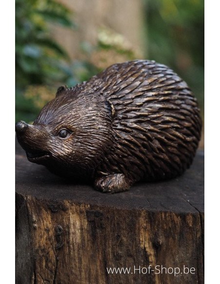 Hérisson - statue en bronze (AN1299BR-B)