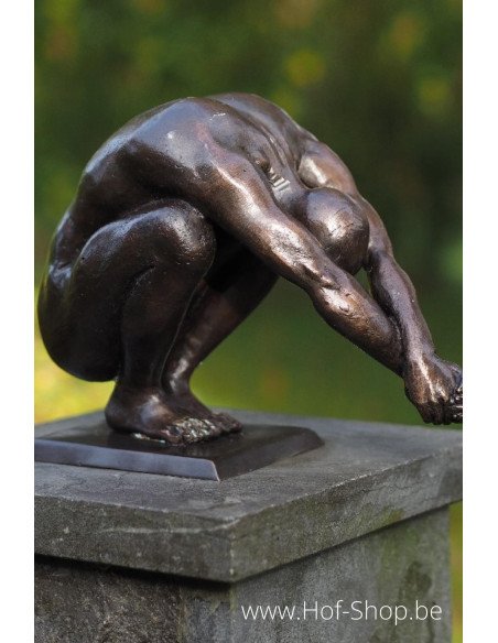 Duiker - bronzen beeld (AN1300BR-B)