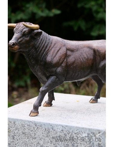 Stier - bronzen beeld (AN1307BR-B)
