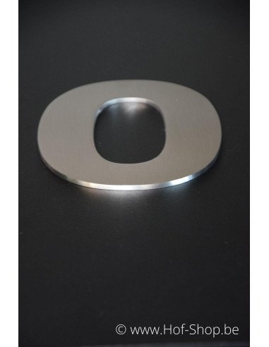 Nummer 0 Arte - inox 12 cm hoog AB collectie