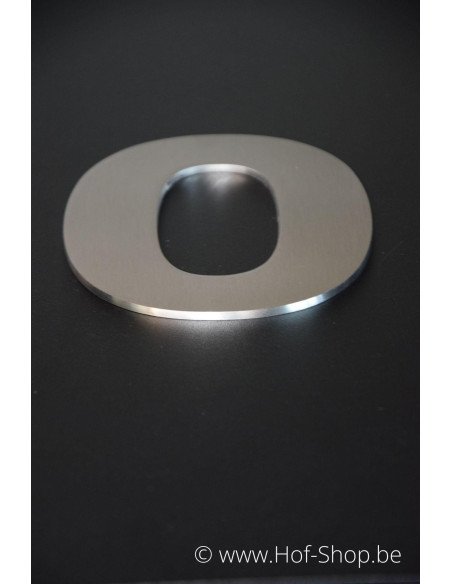 Nummer 0 Arte - inox 12 cm hoog AB collectie