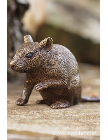 Muis - bronzen beeld (AN1328BR-B)
