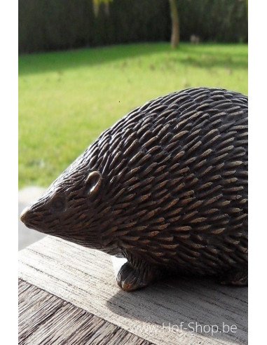 Petit hérisson - statue en bronze (AN1683BRW-BS)