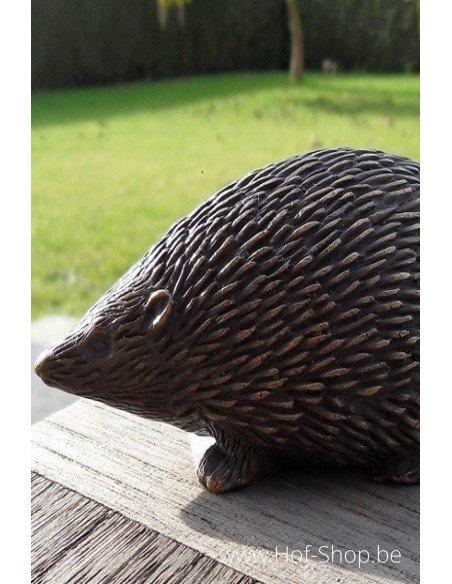 Petit hérisson - statue en bronze (AN1683BRW-BS)