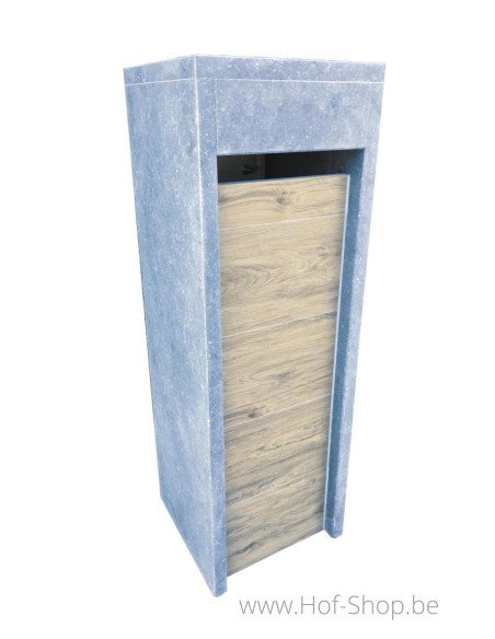 Alicante Houtlook - brievenbus arduin