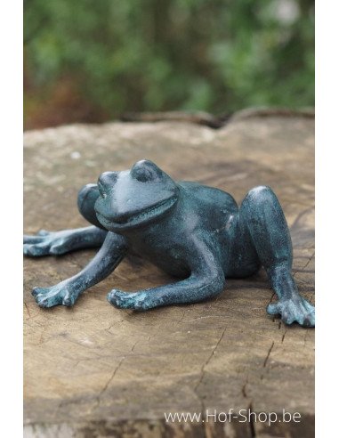 Grenouille - statue en bronze (AN2678BR-V)