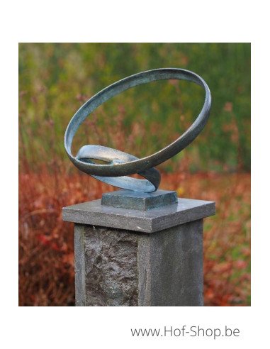 Moderne sculptuur 'Together' - bronzen beeld (AN2701BR-VI)