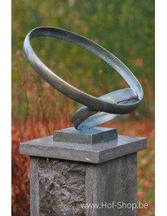 Moderne sculptuur 'Together' - bronzen beeld (AN2701BR-VI)