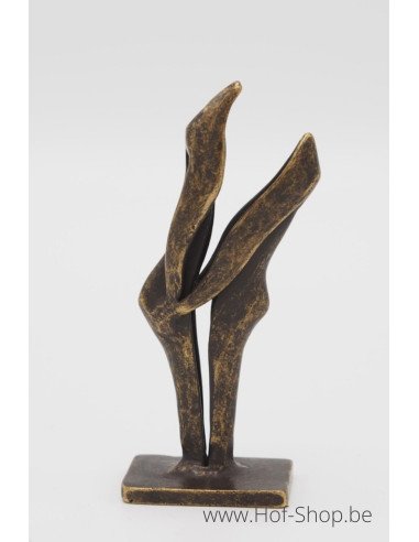 Mini harmony - statue en bronze (AN2829BR-BI)