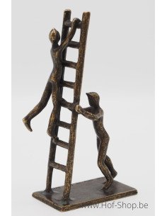 The sky is the limit - statue en bronze (AN2836BR-BI)