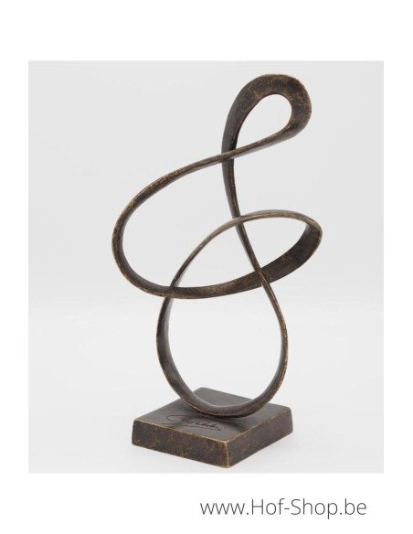 Sculpture moderne 'Eternity' - statue en bronze (AN2844BR-BI)