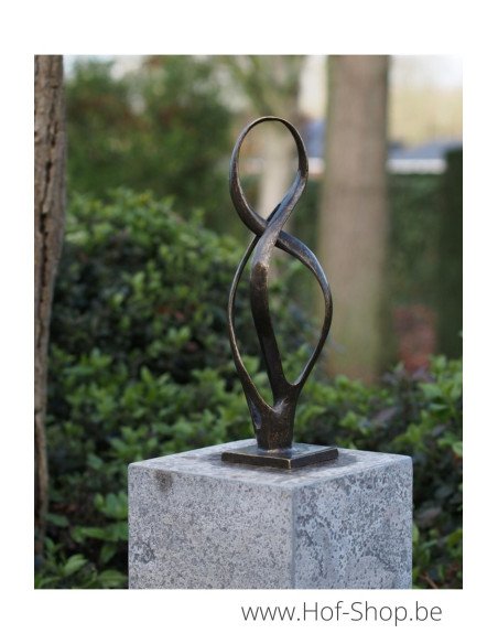 Sculpture moderne - statue en bronze (AN2853BR-BI)