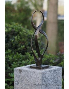Moderne sculptuur - bronzen beeld (AN2853BR-BI)