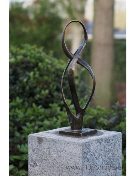 Moderne sculptuur - bronzen beeld (AN2853BR-BI)