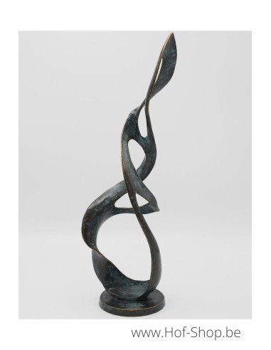 Abstract sculpture - statue en bronze (AN2855BR-VI)