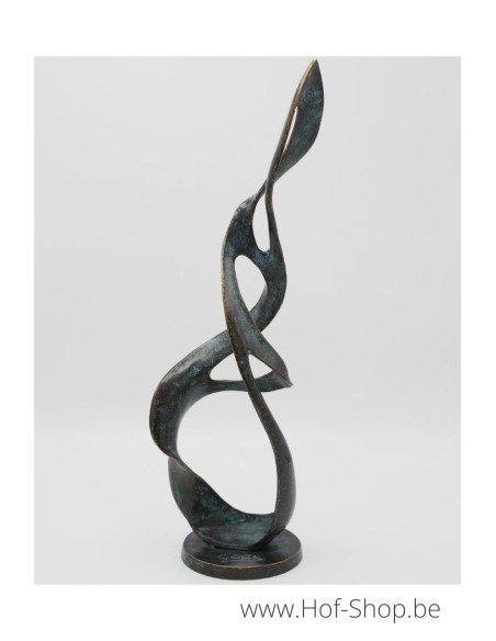 Abstract sculpture - statue en bronze (AN2855BR-VI)