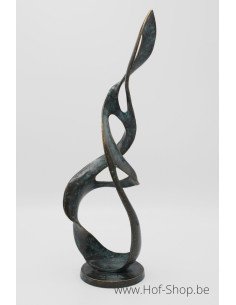Abstract sculpture - statue en bronze (AN2855BR-VI)