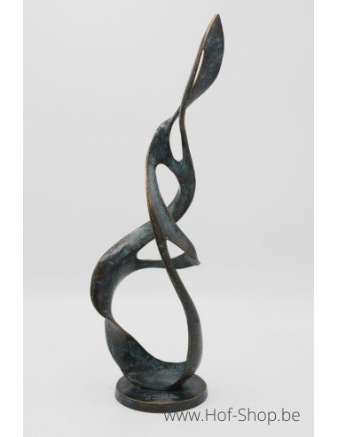 Abstract sculpture - statue en bronze (AN2855BR-VI)