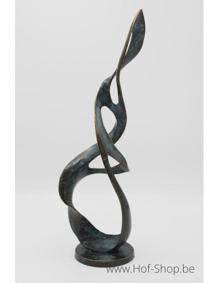 Abstract sculpture - statue en bronze (AN2855BR-VI)
