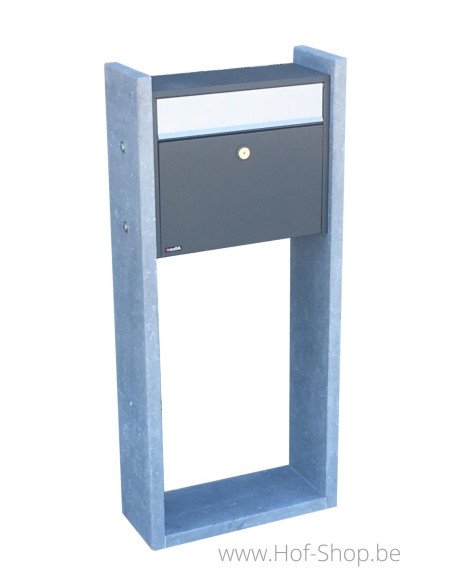 Gent Anthracite - Boîte aux lettres VASP en pierre bleue