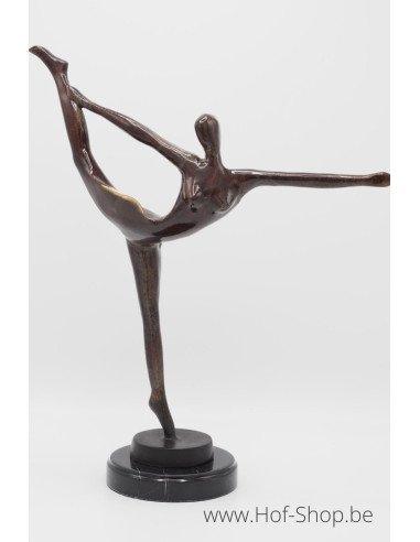 Moderne danser - bronzen beeld (AN7657BR-C)