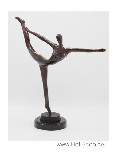 Moderne danser - bronzen beeld (AN7657BR-C)