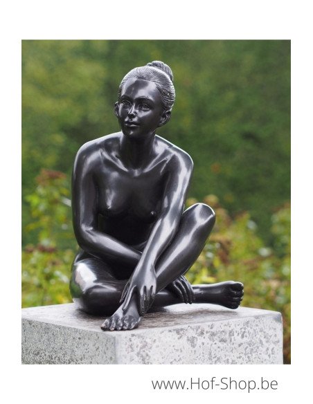 Naakte vrouw - bronzen beeld (BS1401B)