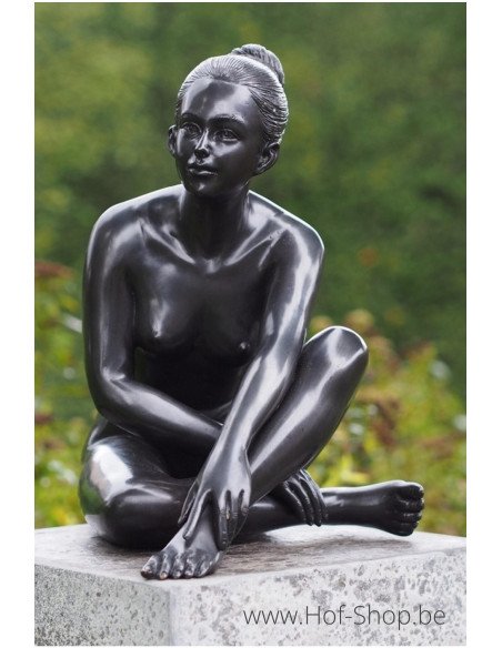 Naakte vrouw - bronzen beeld (BS1401B)