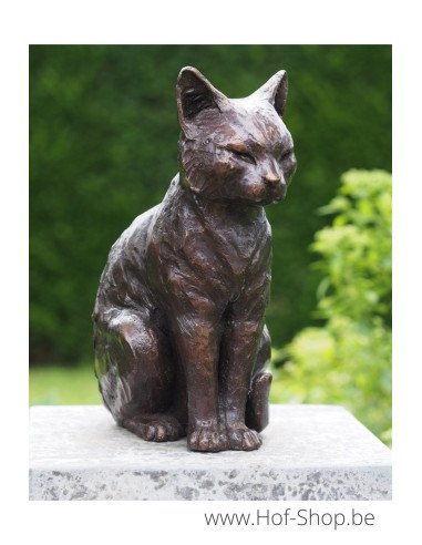 Kat - bronzen beeld (BS1402B)