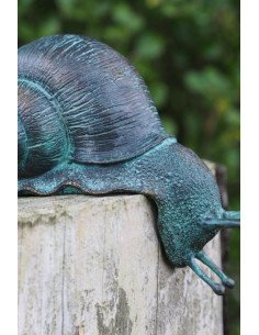 Escargot - statue en bronze (BS1417V)