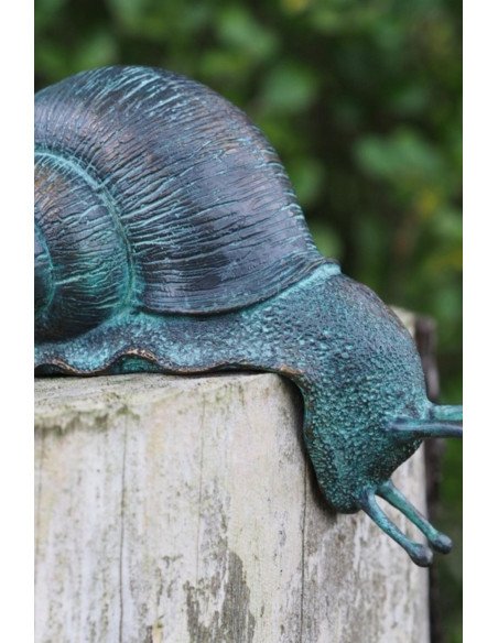 Escargot - statue en bronze (BS1417V)