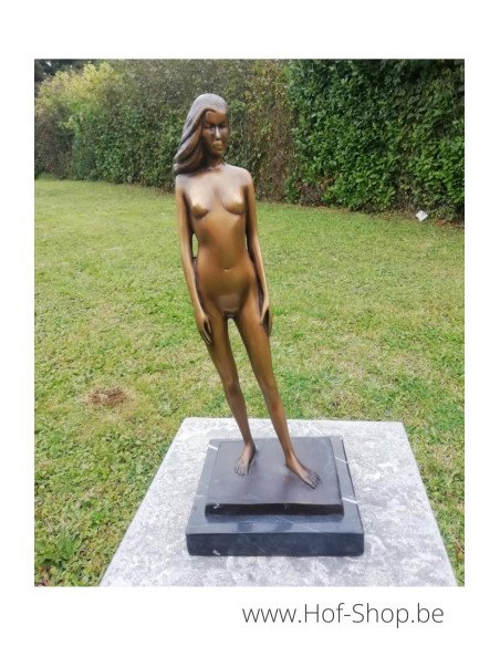 Femme nue - statue en bronze (BS61022)