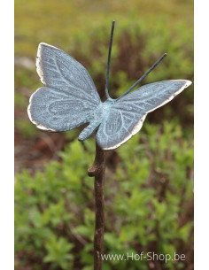 Petit papillon sur bâton - statue en bronze (GA0396BR-B)