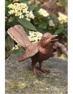 Oiseau aux ailes déployées - statue en bronze (GA1089BR-B)
