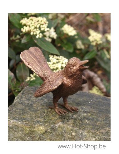 Oiseau aux ailes déployées - statue en bronze (GA1089BR-B)