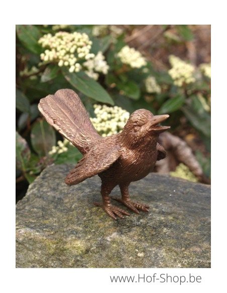 Oiseau aux ailes déployées - statue en bronze (GA1089BR-B)