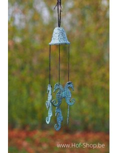 Carillons éoliens en bronze hippocampes - statue en bronze (WC0095BR-V)