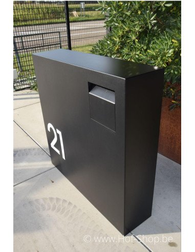 TOONZAALMODEL Carré Collibox gelakt - Arduo pakketbus inox