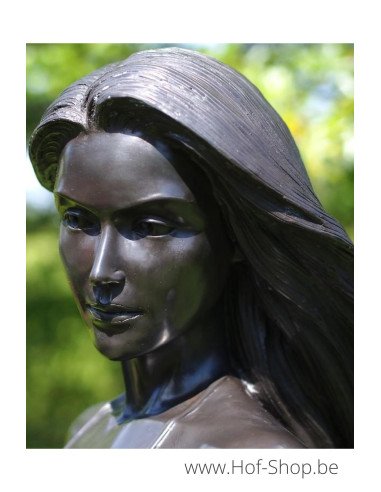 Grote vrouw Emily - bronzen beeld (AN1189BR-BI-L)