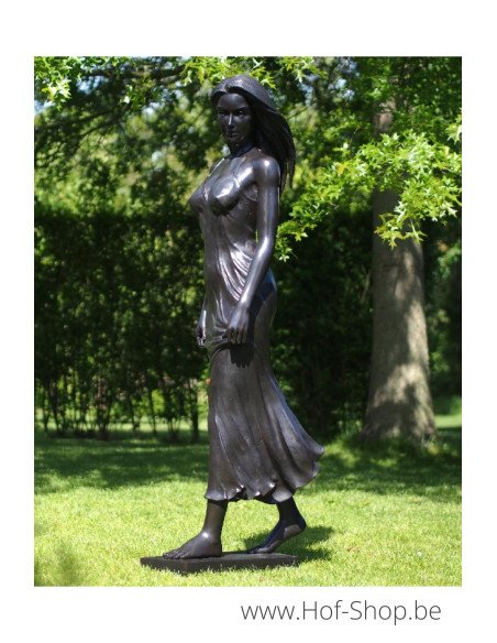 Grote vrouw Emily - bronzen beeld (AN1189BR-BI-L)