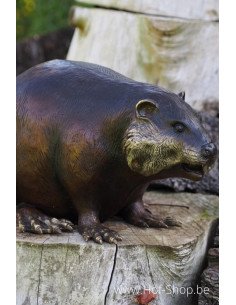Bever - bronzen beeld (B18062)