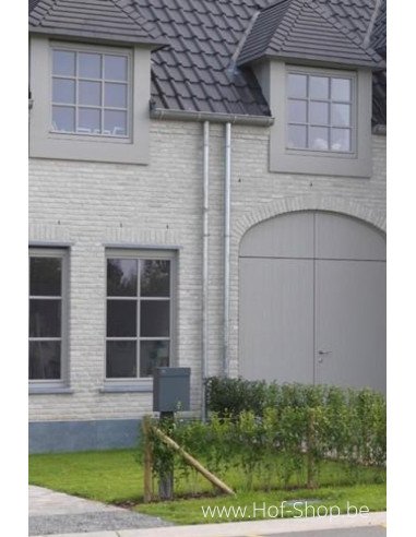 Albo Topa op staander in RAL naar keuze - aluminium Brievenbus