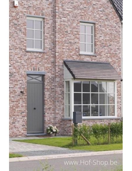 Albo Topa op staander in RAL naar keuze - aluminium Brievenbus