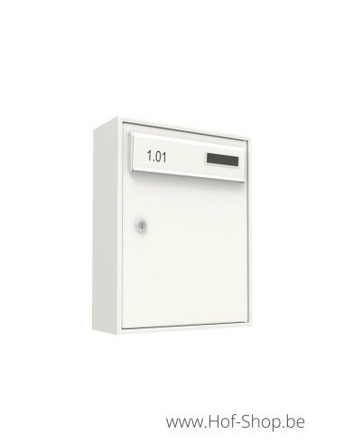 Boxis 540/505 (40 x 31 x 12 cm) - brievenbus aluminium