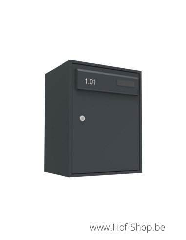 Boxis 540/D/505 (40 x 31 x 24 cm) - brievenbus aluminium
