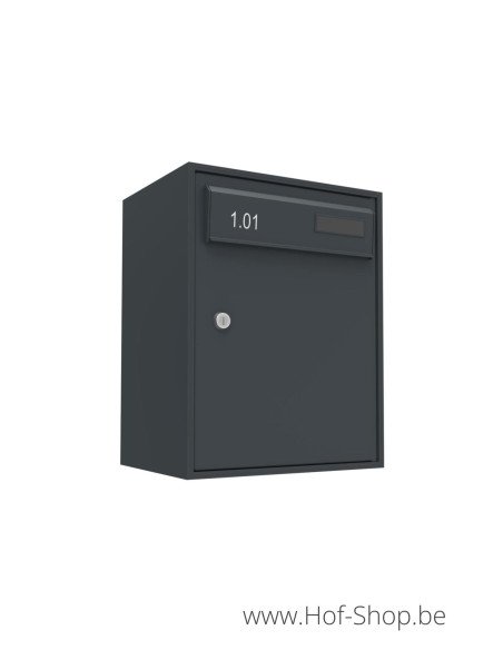 Boxis 540/D/505 (40 x 31 x 24 cm) - brievenbus aluminium