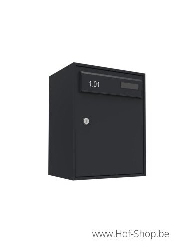 Boxis 540/D/505 (40 x 31 x 24 cm) - brievenbus aluminium