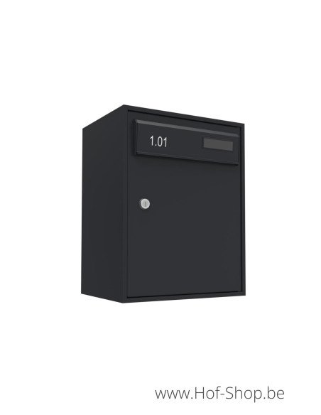 Boxis 540/D/505 (40 x 31 x 24 cm) - brievenbus aluminium